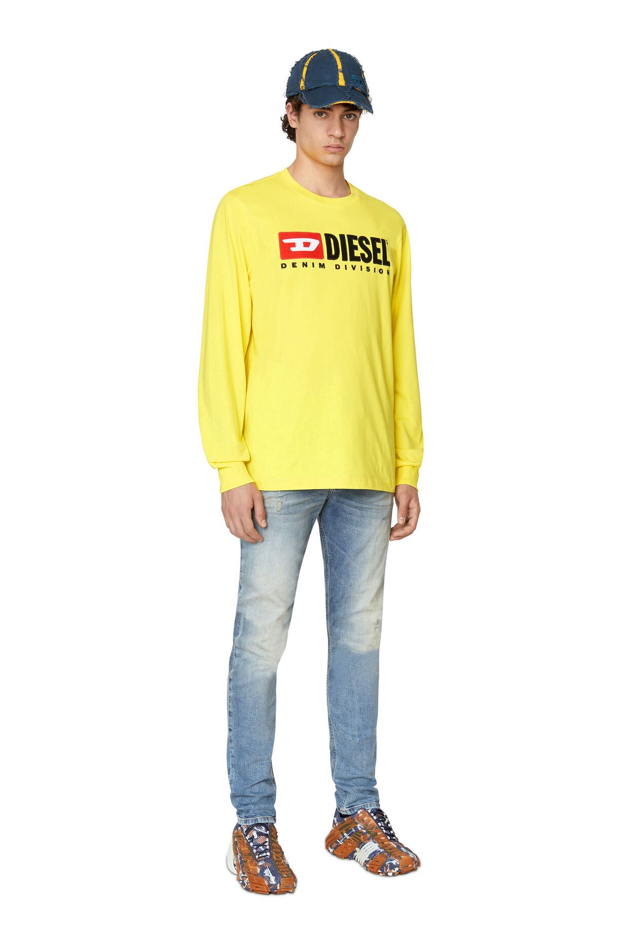 DIESEL - T-Just Div LS T-Shirt