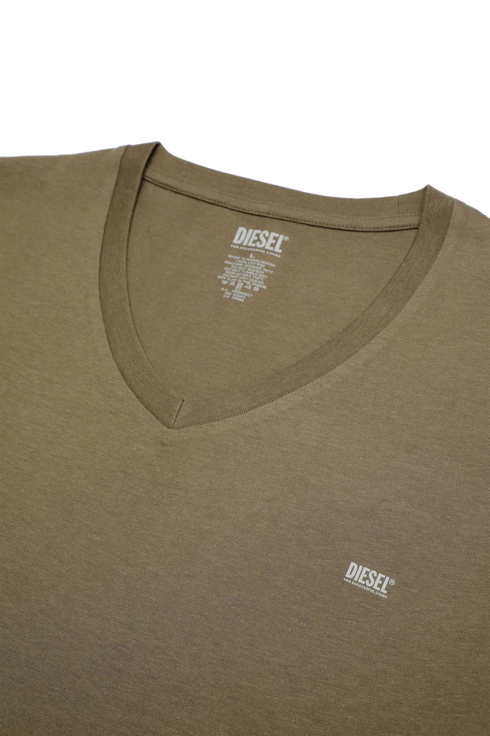 Diesel v top neck t shirts