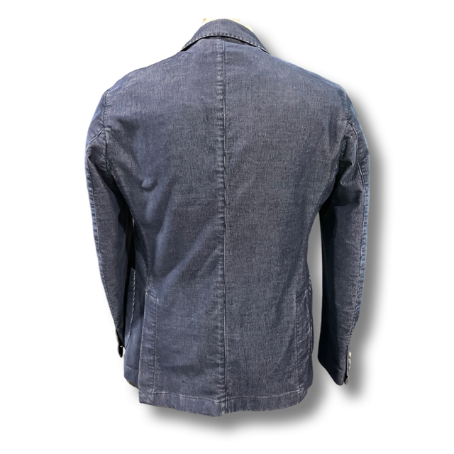 JERRY KEY - Mini Cord Stretch Blazer with Metal Buttons