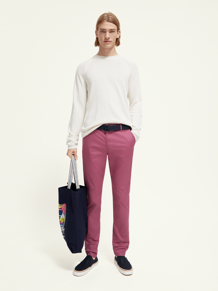 SCOTCH SODA Mott Super Slim Fit Organic Cotton Chino