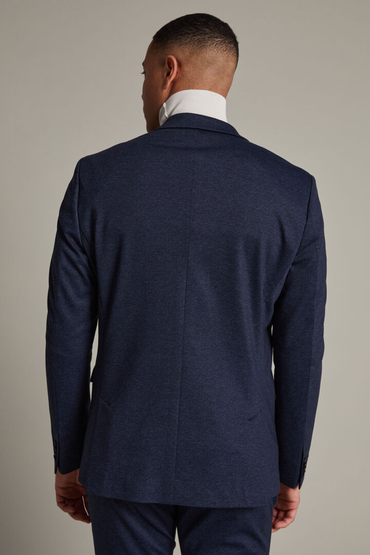 MATINIQUE - George Jersey Blazer - Dark Navy