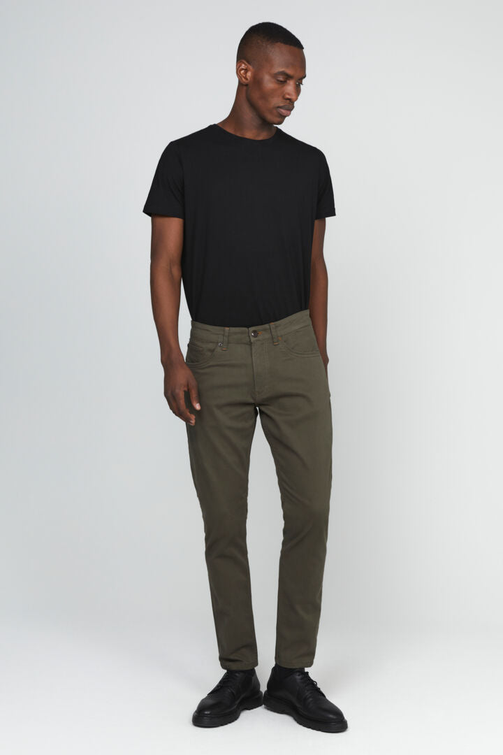 MATINIQUE - Pete Pants - Olive Night