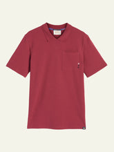 Load image into Gallery viewer, SCOTCH &amp; SODA - Chest Pocket Polo in Red Urchin
