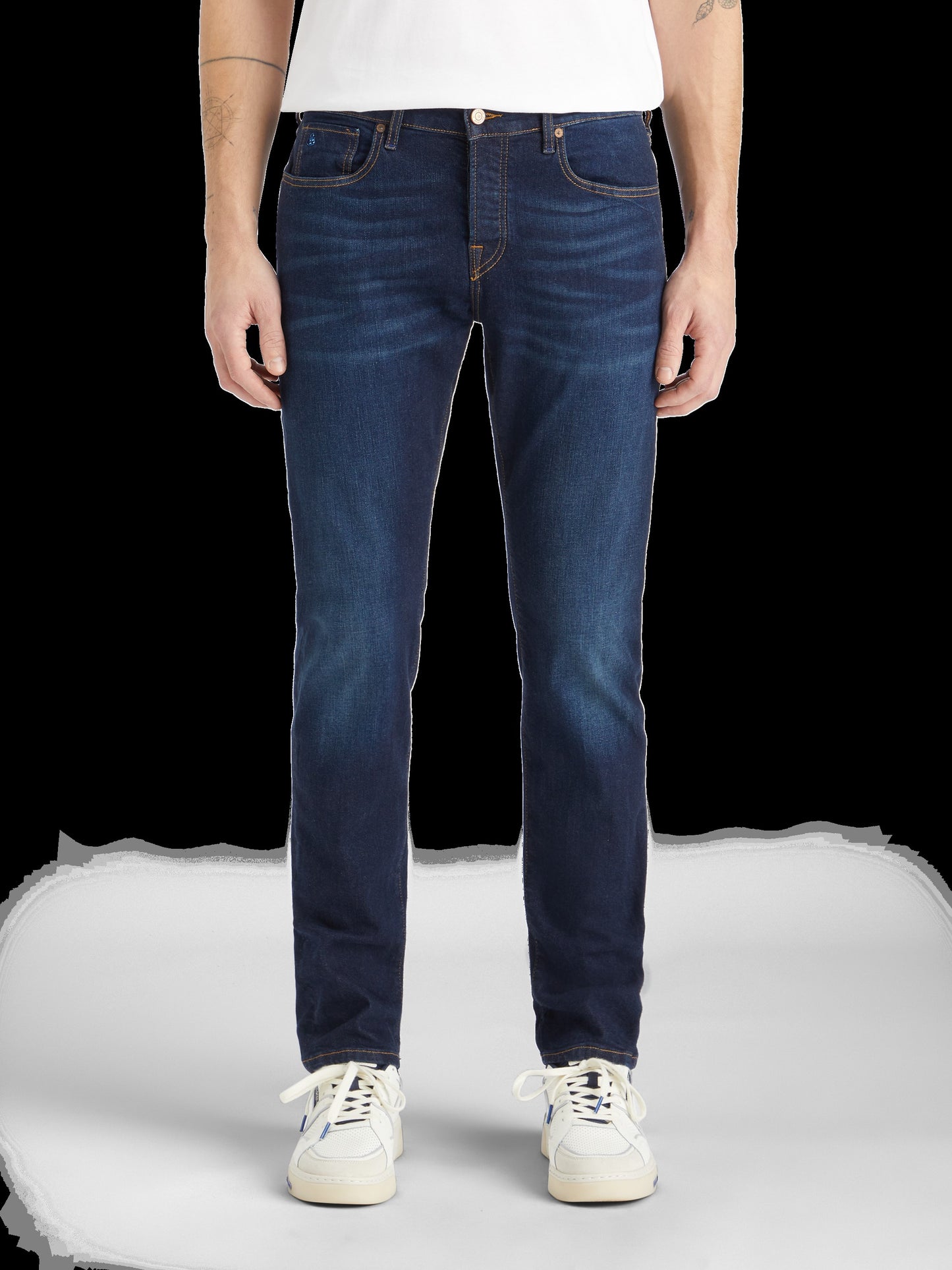 SCOTCH & SODA - Ralston Regular Slim Fit Jeans in Beaten Blue