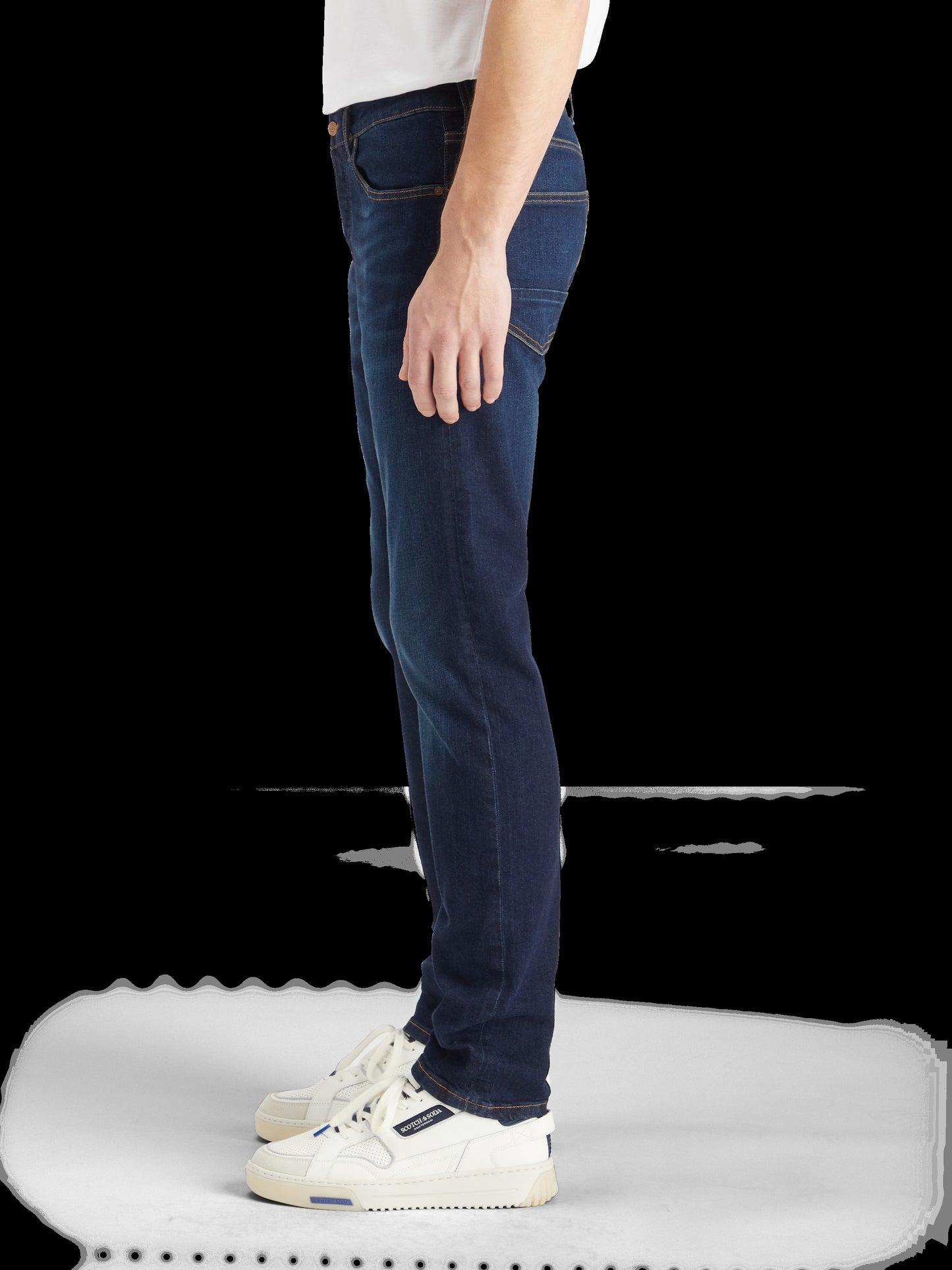 SCOTCH & SODA - Ralston Regular Slim Fit Jeans in Beaten Blue