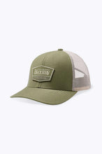 Load image into Gallery viewer, BRIXTON - Regal Netplus MP Trucker Hat in Olive Surplus
