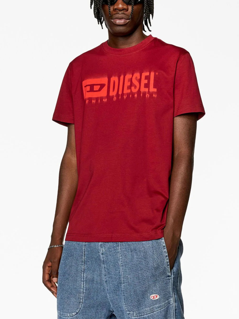 DIESEL - T-Diegor L6 T-Shirt in Deep Red