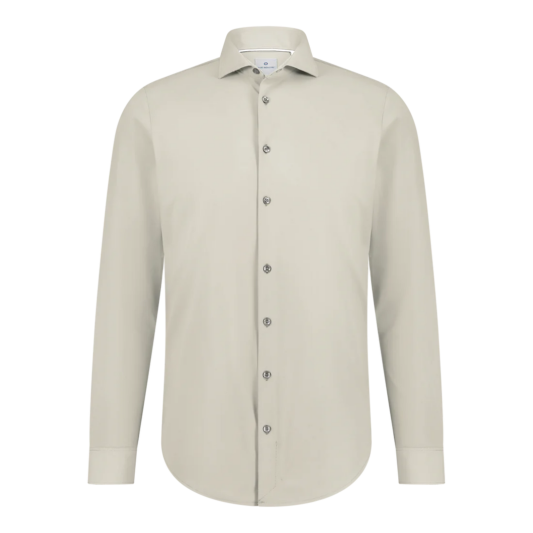 BLUE INDUSTRY - Performance Jersey Shirt in Stone