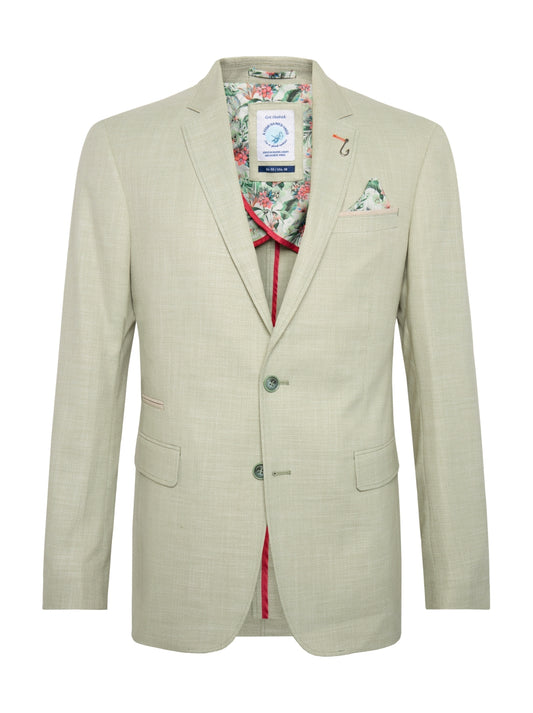 A FISH NAMED FRED - Structure Blazer in Light Green