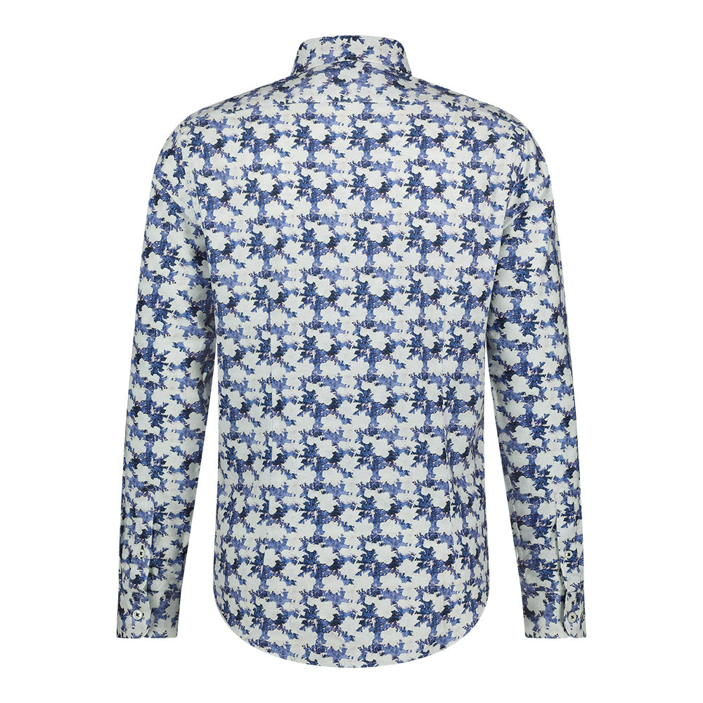 BLUE INDUSTRY - Long Sleeve Stretch Shirt