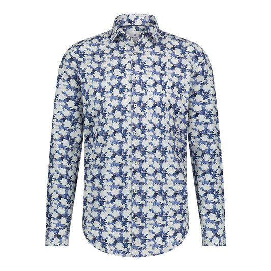 BLUE INDUSTRY - Long Sleeve Stretch Shirt