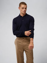 Load image into Gallery viewer, J.LINDEBERG - Noel Merino Polo Shirt in Navy
