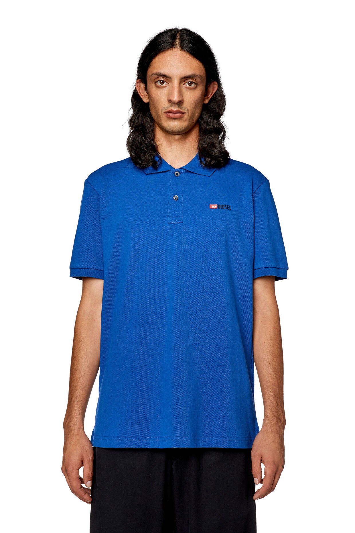 DIESEL - T-Smith-DIV Polo in Blue