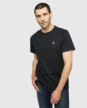 Load image into Gallery viewer, PSYCHO BUNNY - Classic Crew Neck Tee in Black
