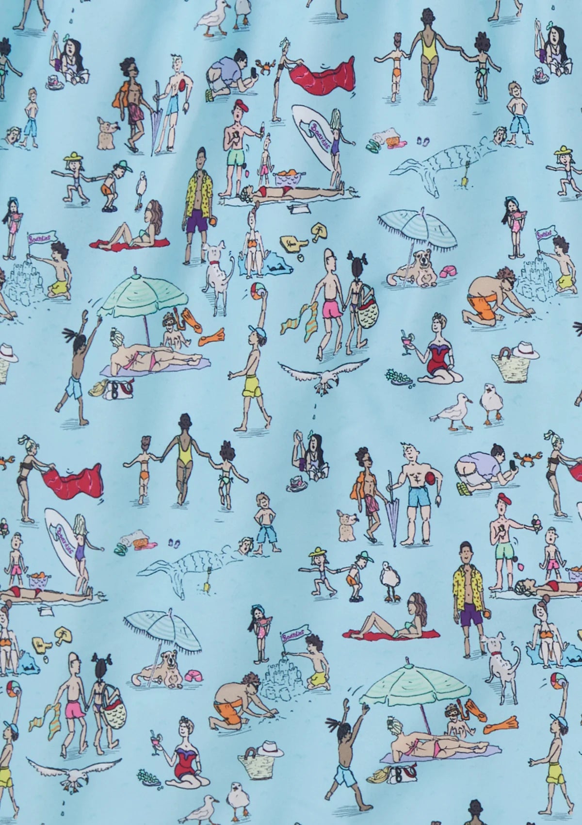 BOARDIES - Beach Folk Swim Shorts