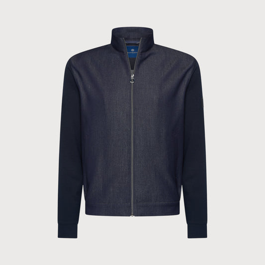 BLUE INDUSTRY - Bomber Jacket - Denim