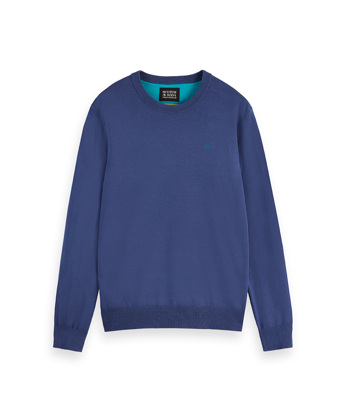 SCOTCH & SODA - Seasonal Ecovero Pullover in Oceana