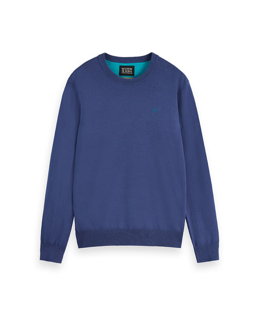 SCOTCH & SODA - Seasonal Ecovero Pullover in Oceana