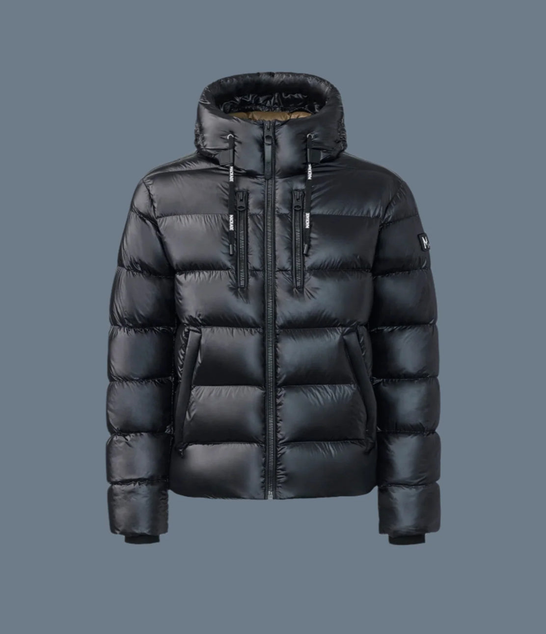 MACKAGE - Victor Lustrous Light Down Jacket with Hood