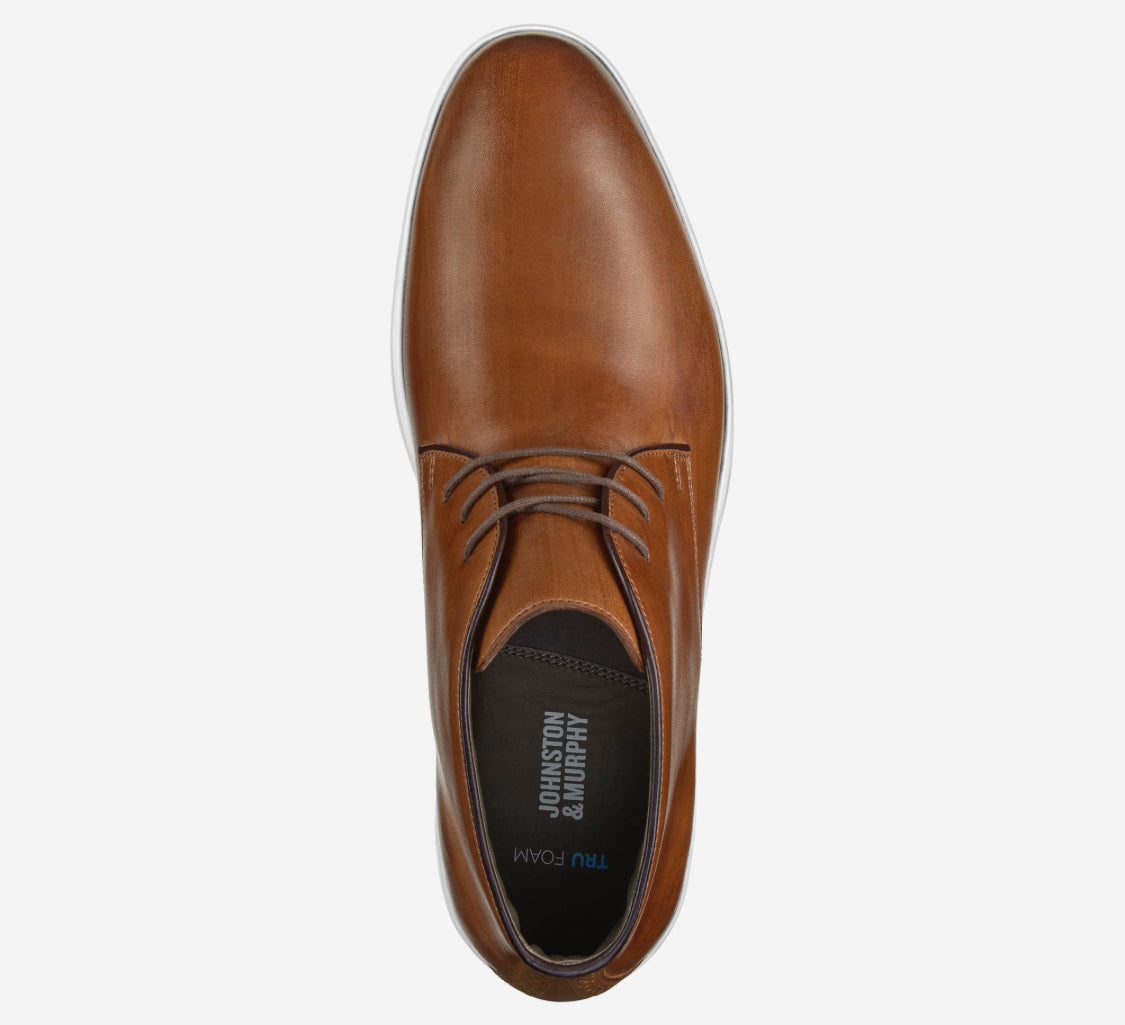 JOHNSTON & MURPHY - Brody Chukka in Brown Hand Stained