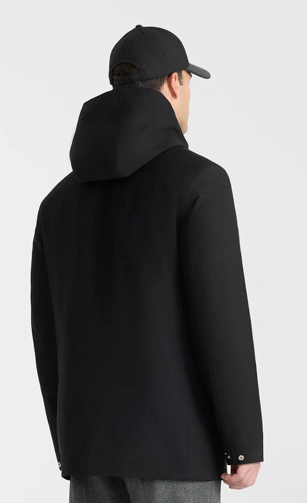 MACKAGE - Alec 3-in-1 Short Balmacaan Coat with Removable Down Liner