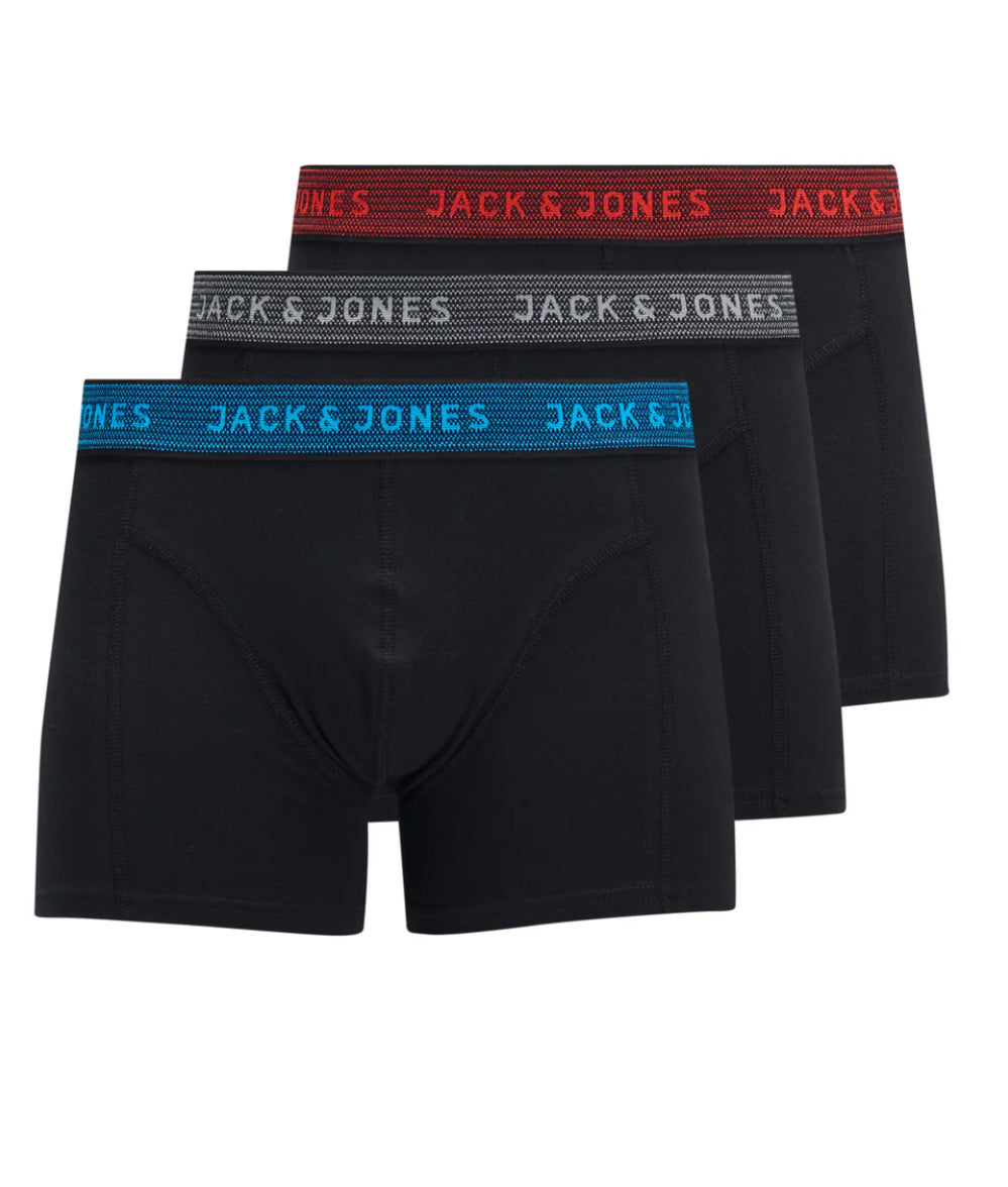 JACK & JONES - Jacwaistband Trunks 3 Pack
