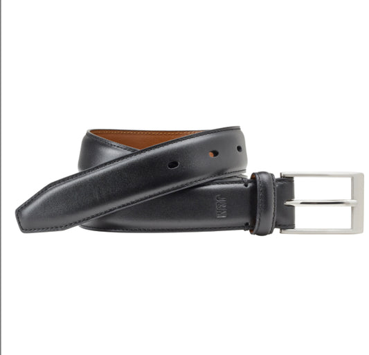 Johnston & Murphy - Boys Dress Belt in Black