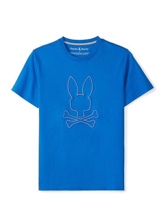 PSYCHO BUNNY - Panama Graphic Tee in Nautical Blue