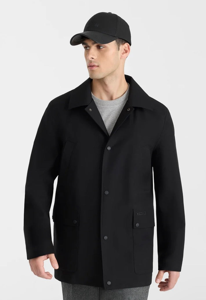 MACKAGE - Alec 3-in-1 Short Balmacaan Coat with Removable Down Liner
