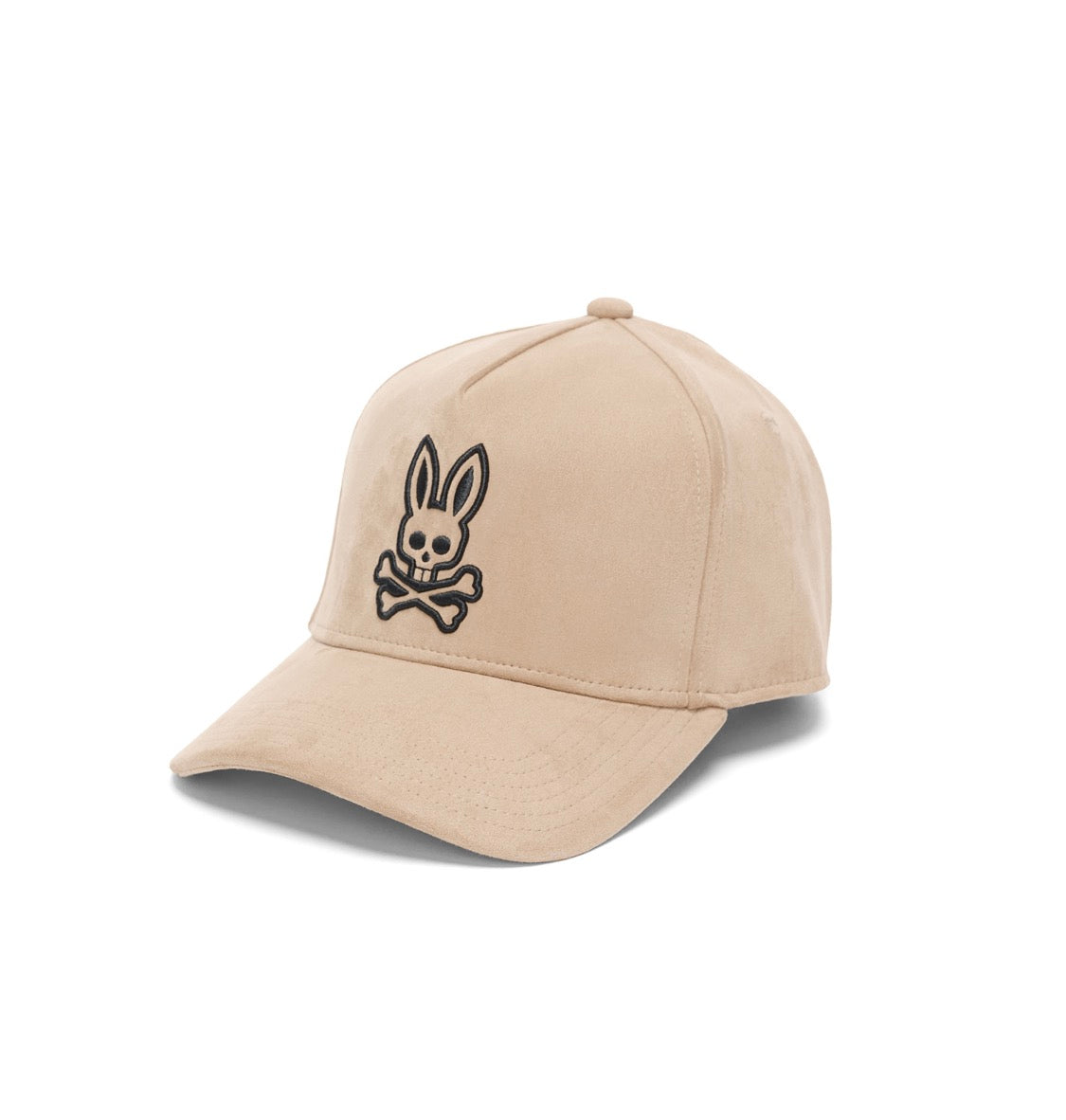 PSYCHO BUNNY - Kenneth A Frame Trucker Cap in Stone