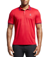 Load image into Gallery viewer, PSYCHO BUNNY - Stratton Sport Pique Polo in Brilliant Red
