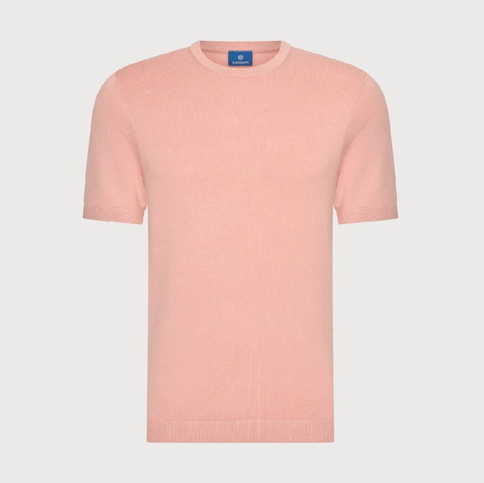 BLUE INDUSTRY - Luxe Knit Tee in Rose