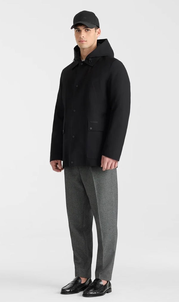 MACKAGE - Alec 3-in-1 Short Balmacaan Coat with Removable Down Liner