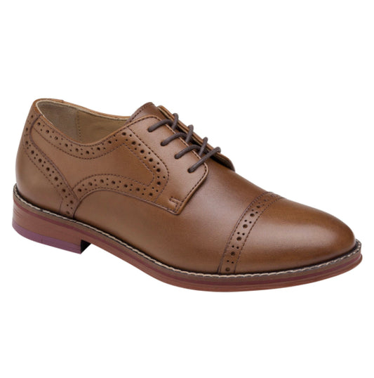 Johnston & Murphy - Big Kid Conrad Cap Toe
