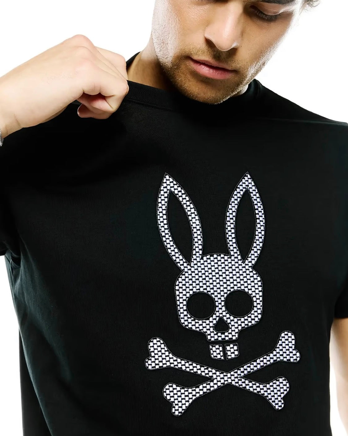 PSYCHO BUNNY - Stan Graphic Tee (Black)