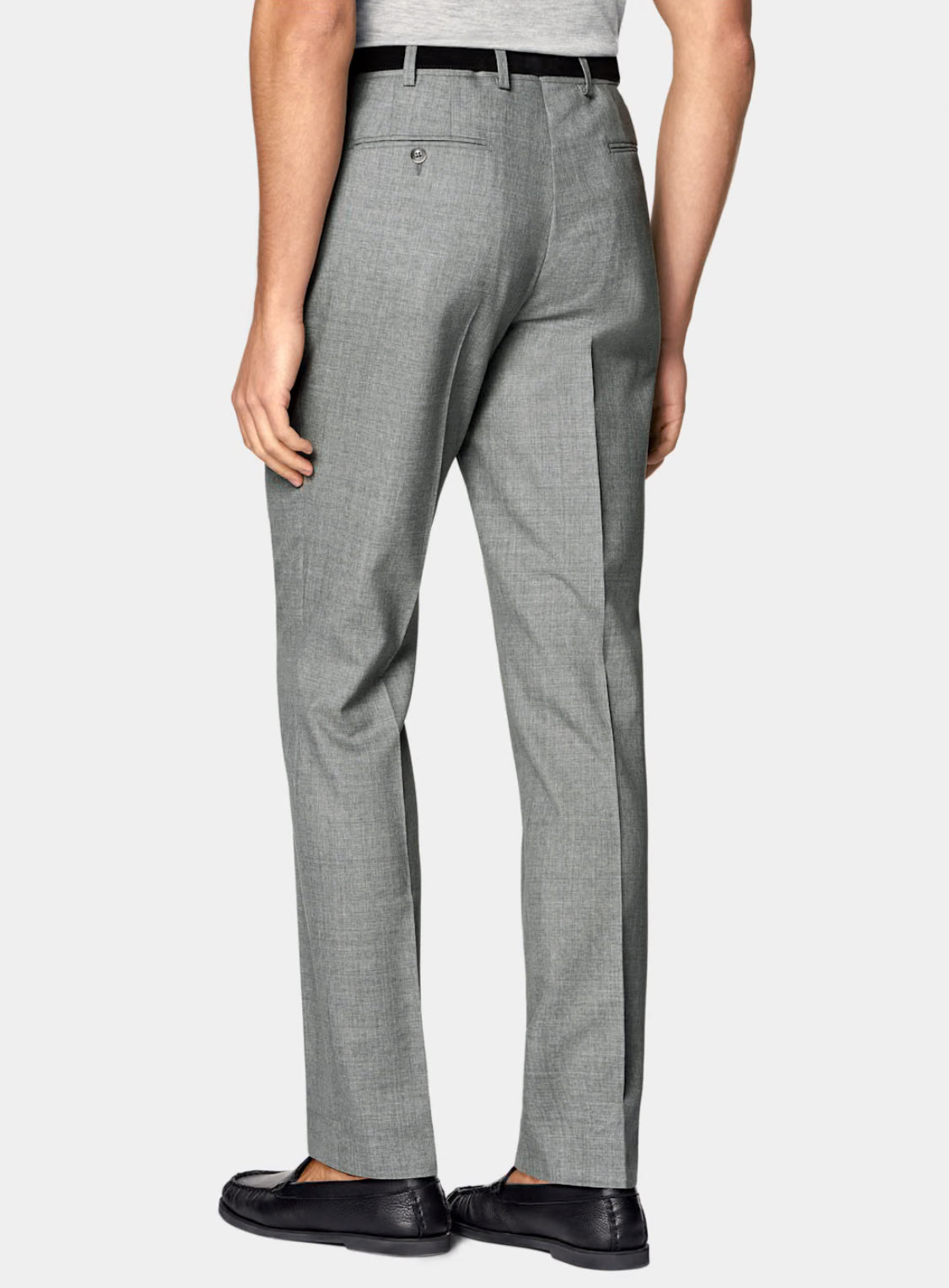 PAUL BETENLY - Roma Pants in Pearl Grey