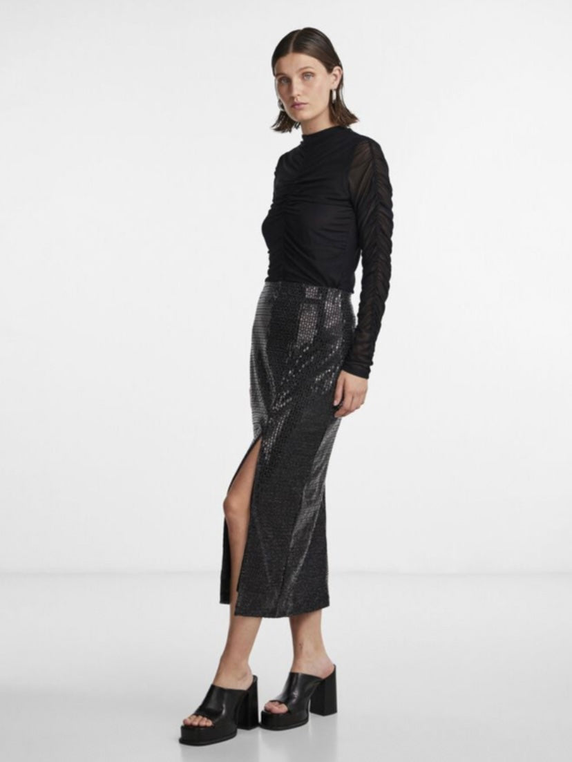 Y.A.S. - Darkness Midi Skirt