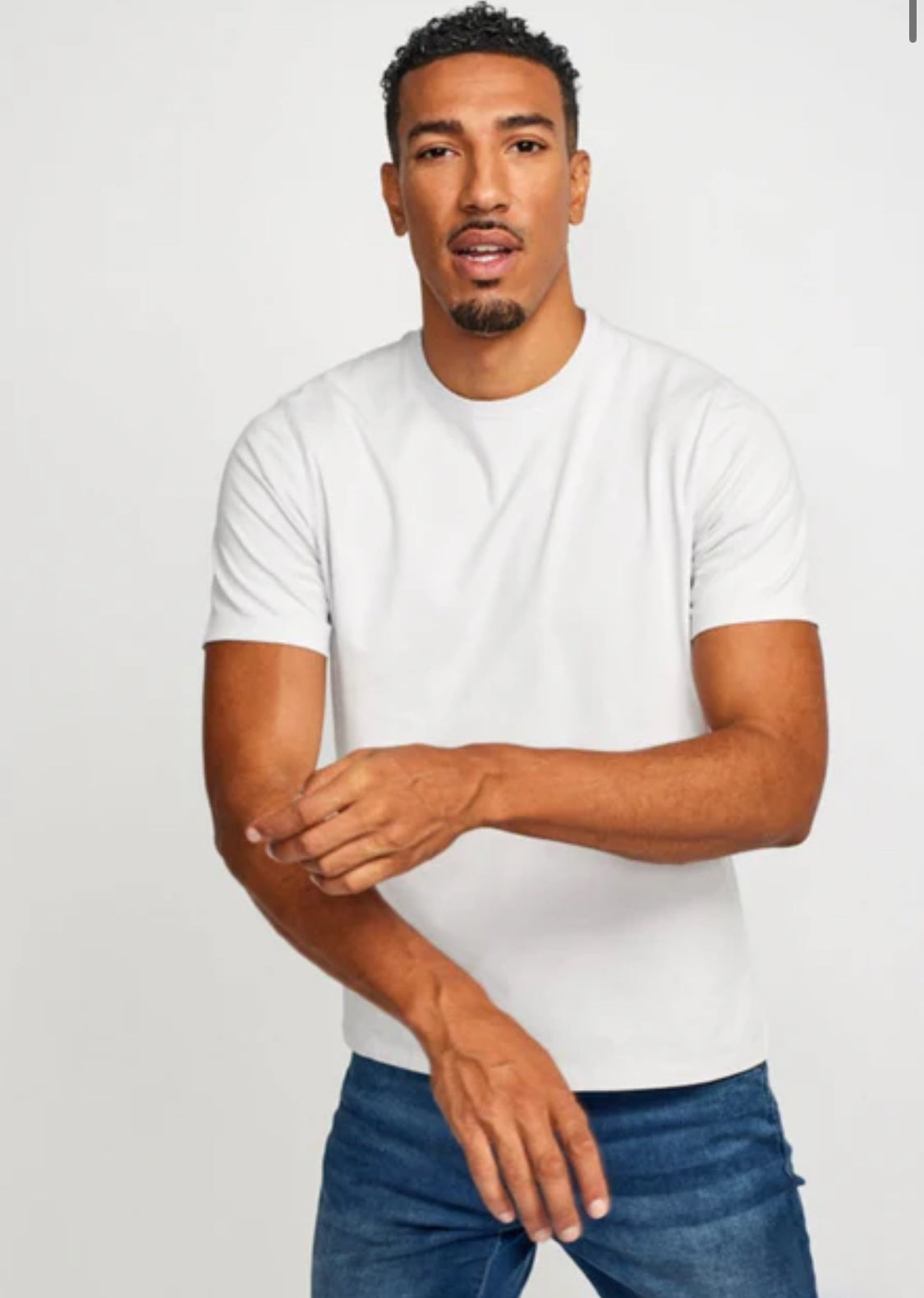 EASY MONDAYS - Crew Neck T-Shirt - Cloud