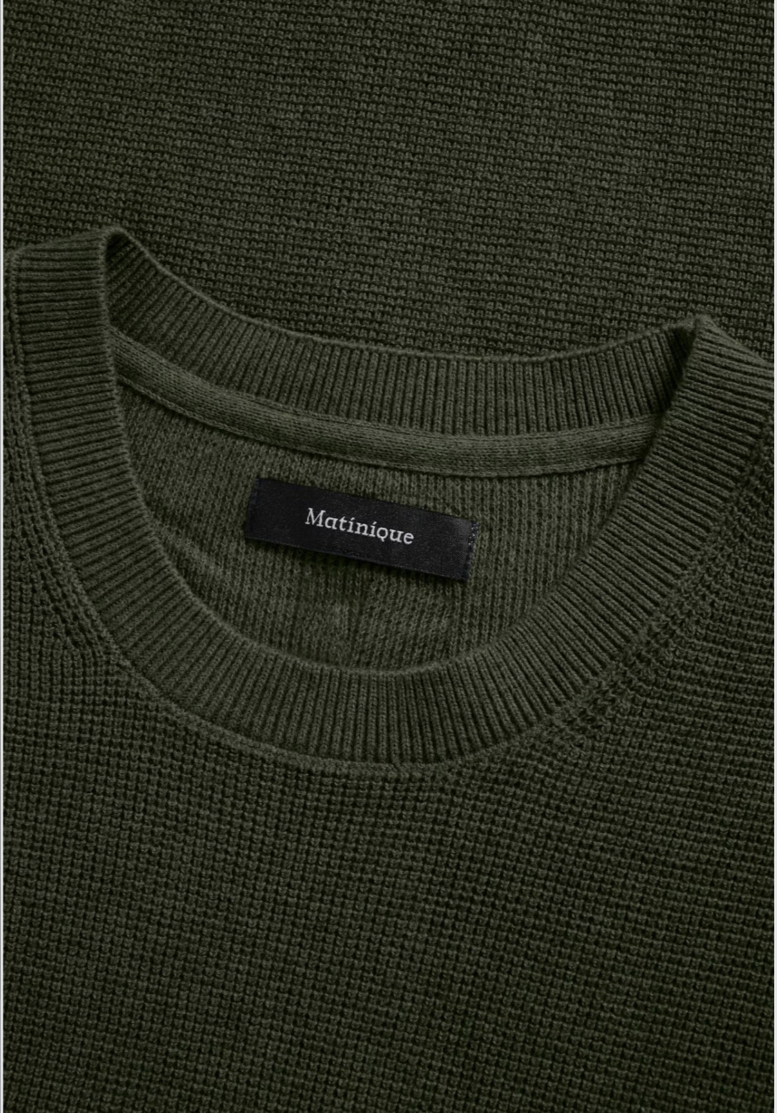 MATINIQUE - Lagoon Pullover in Dark Forest