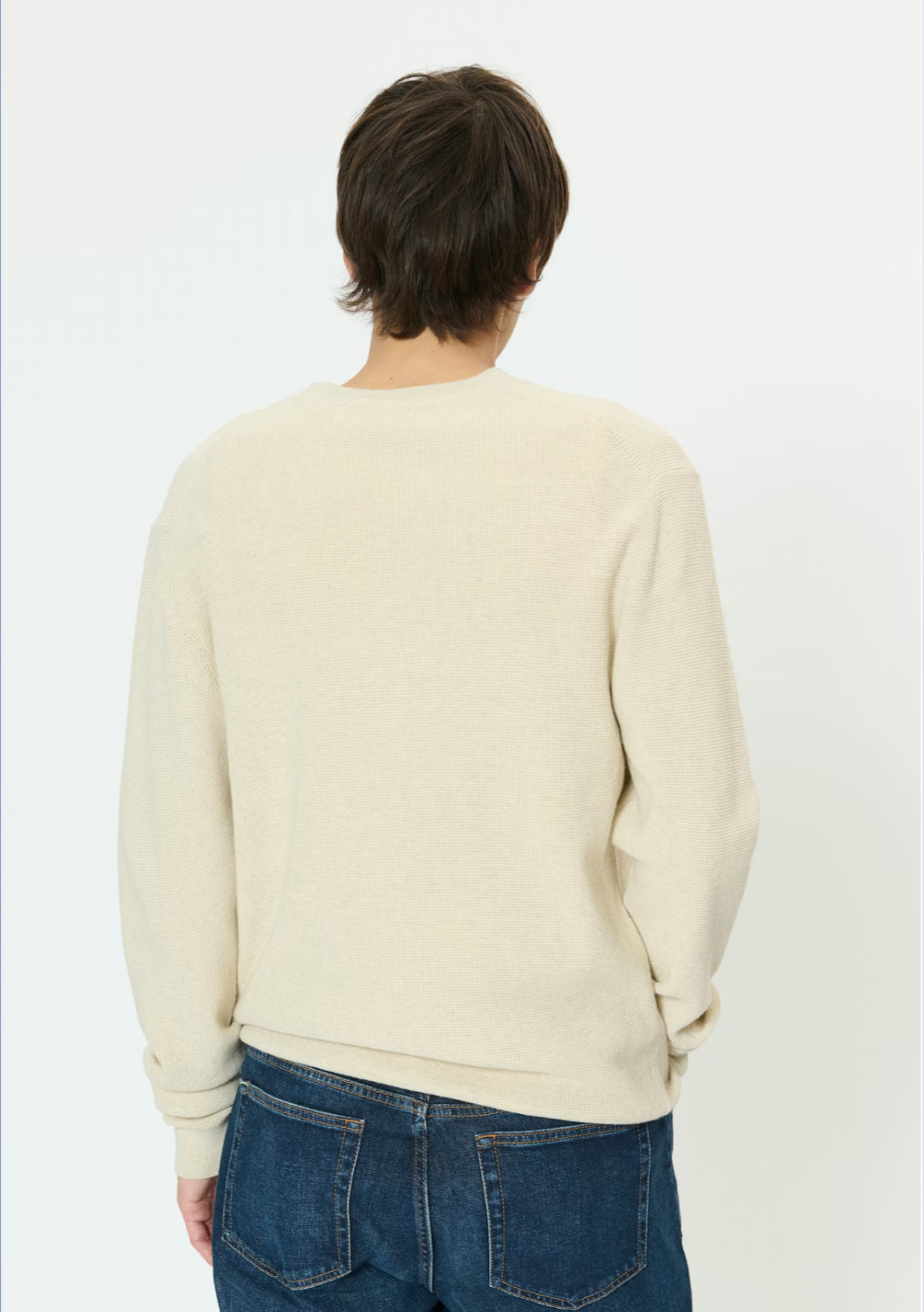MATINIQUE - Lagoon Pullover in Oyster Gray Melange