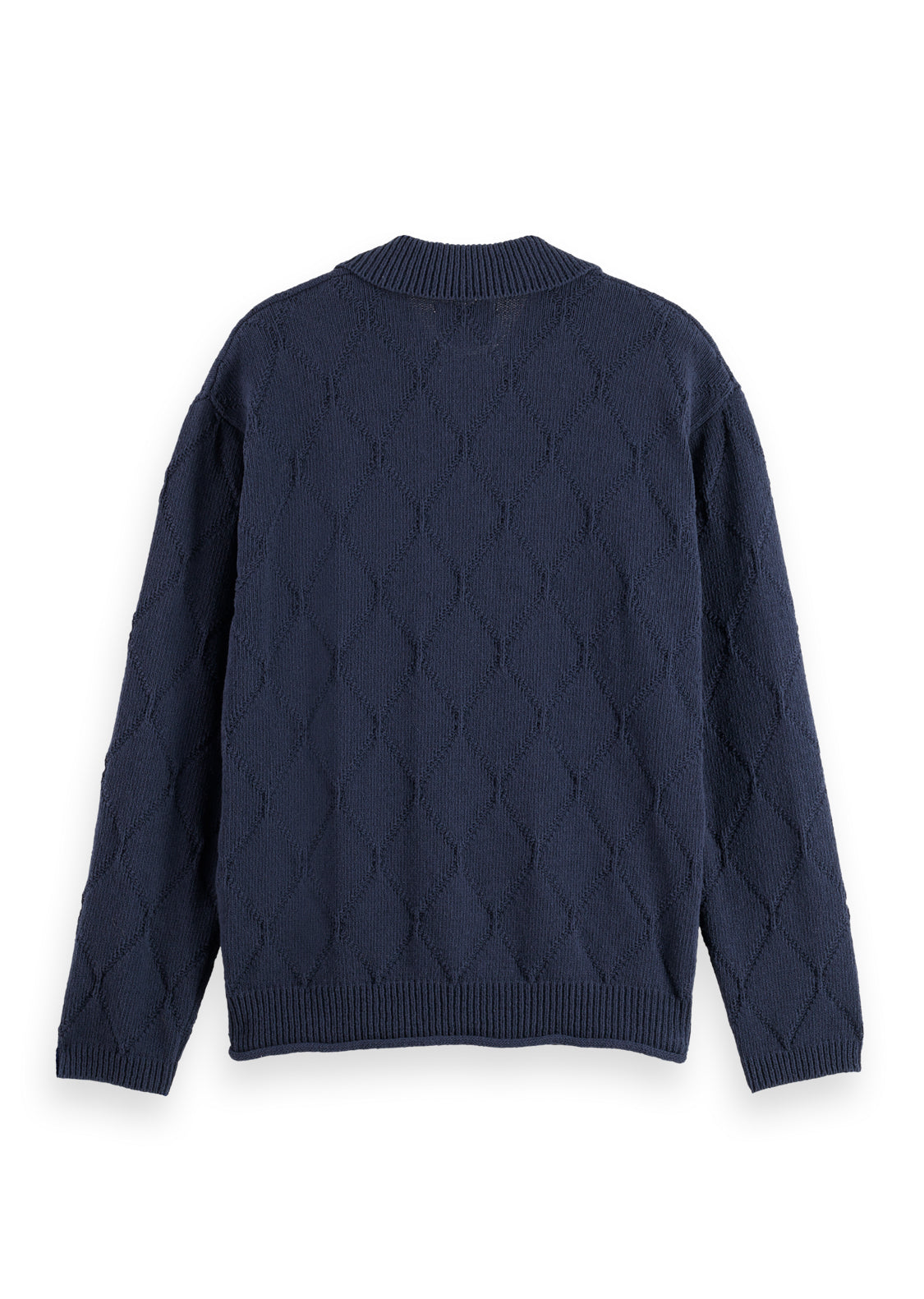SCOTCH & SODA - Open Work Long Sleeve Knit Cardigan