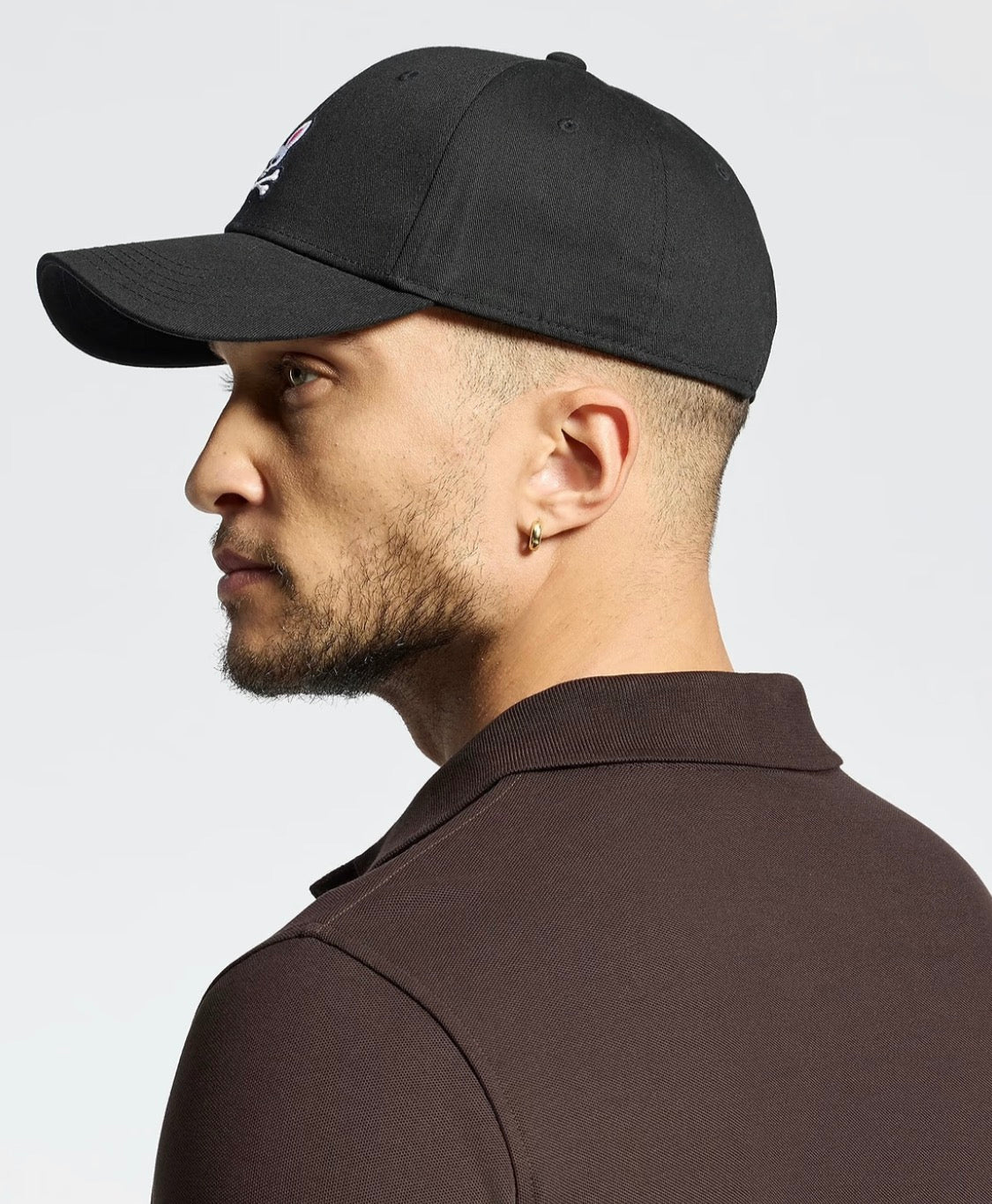 PSYCHO BUNNY - Classic Baseball Cap in Black