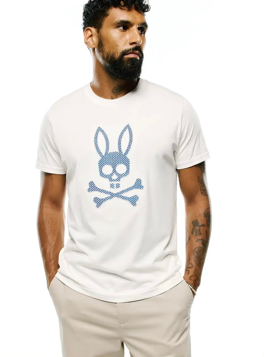 PSYCHO BUNNY - Stan Graphic Tee (Ecru)