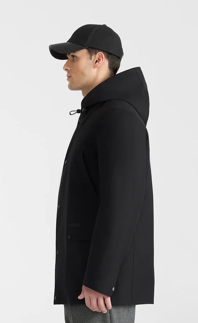 MACKAGE - Alec 3-in-1 Short Balmacaan Coat with Removable Down Liner