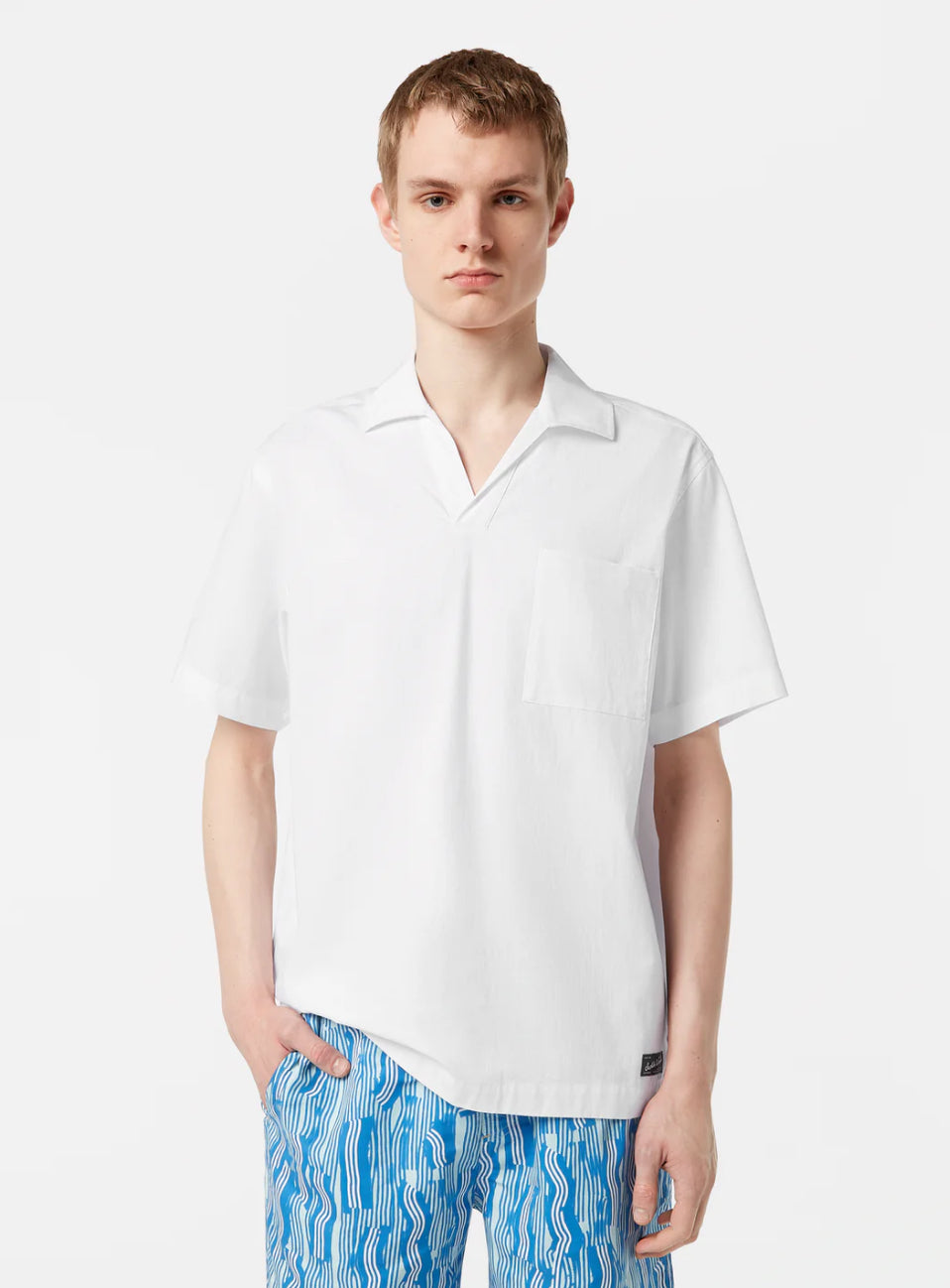 SCOTCH & SODA - Short Sleeved Linen Blend Shirt