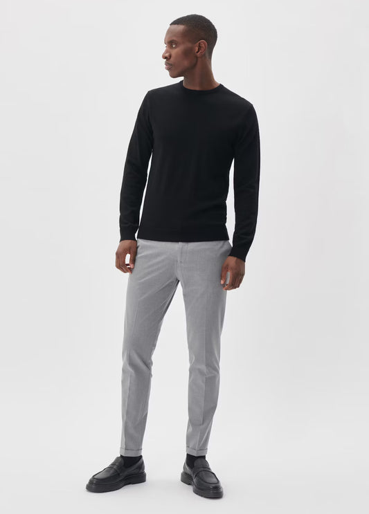 MATINIQUE - Margrate Merino Pullover in Black