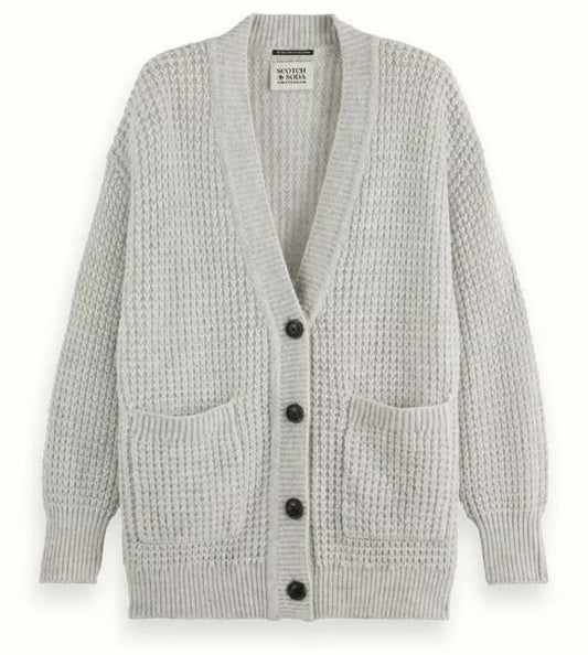 Scotch & Soda - Textured Stitch Cardigan