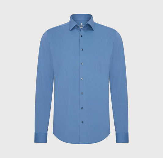 BLUE INDUSTRY - Stretch Shirt in Blue