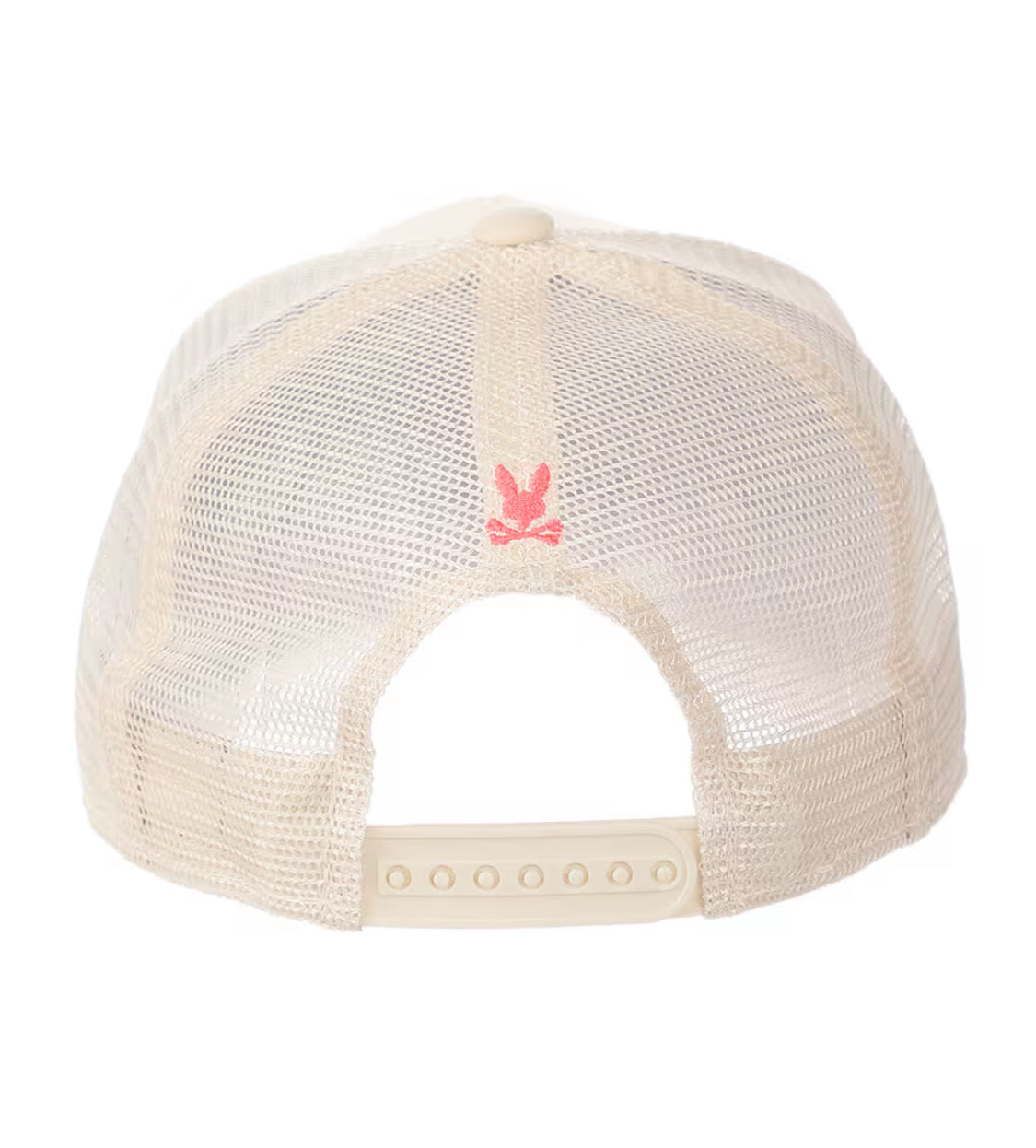 PSYCHO BUNNY - Liverpool Trucker Cap in Off-White