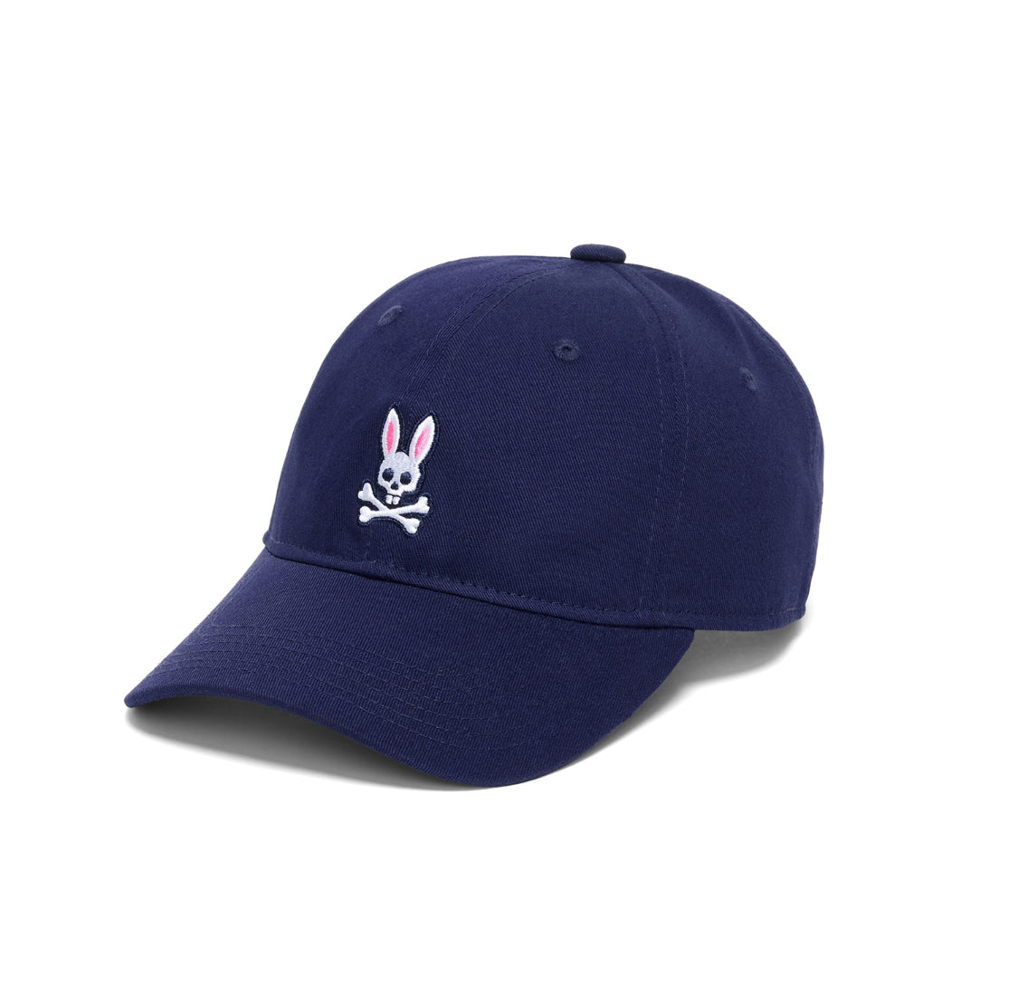 PSYCHO BUNNY - Rex Baseball Cap in Evening Blue
